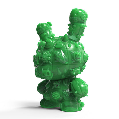 MONOLITH Dunny 8" Vinyl Art Figure by ROBOT SODA - Jade Edition (Limited Edition of 300)