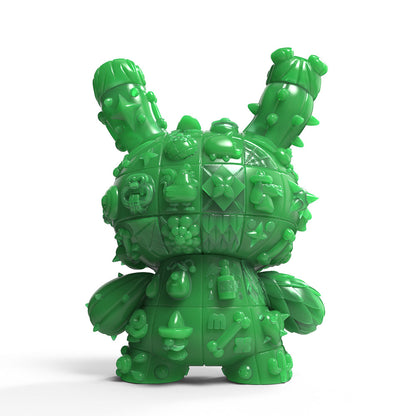 MONOLITH Dunny 8" Vinyl Art Figure by ROBOT SODA - Jade Edition (Limited Edition of 300)