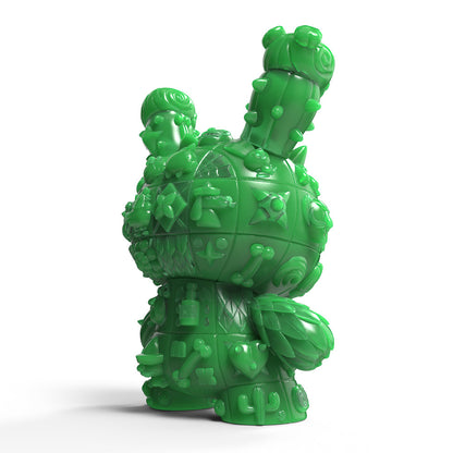 MONOLITH Dunny 8" Vinyl Art Figure by ROBOT SODA - Jade Edition (Limited Edition of 300)