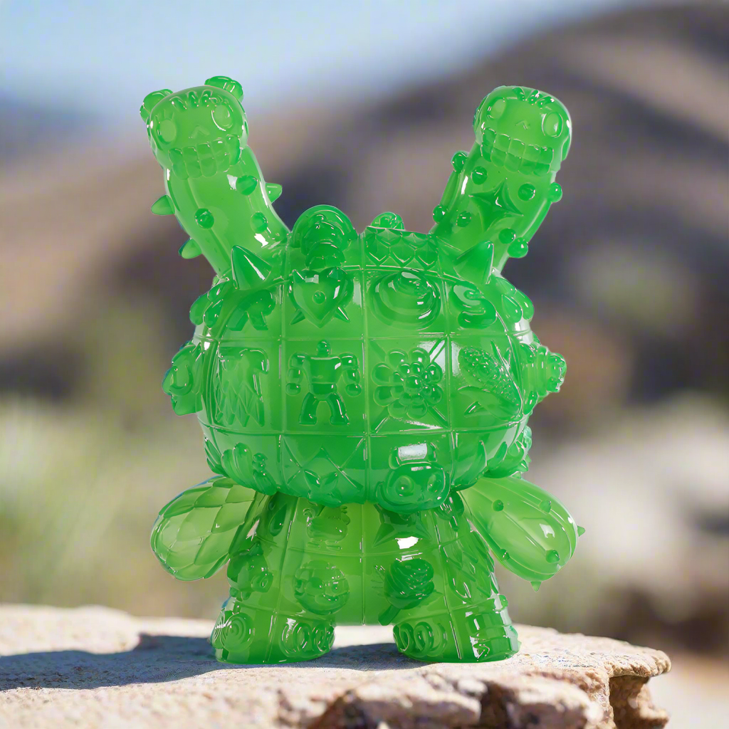 MONOLITH Dunny 8" Vinyl Art Figure by ROBOT SODA - Jade Edition (Limited Edition of 300)