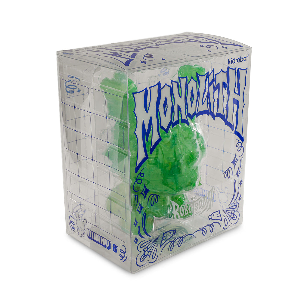 MONOLITH Dunny 8" Vinyl Art Figure by ROBOT SODA - Jade Edition (Limited Edition of 300)