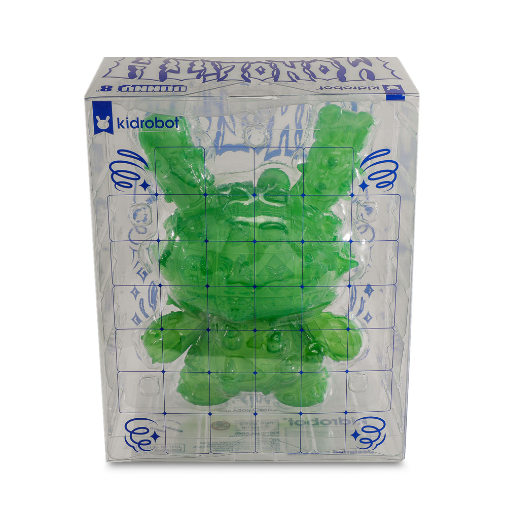 MONOLITH Dunny 8" Vinyl Art Figure by ROBOT SODA - Jade Edition (Limited Edition of 300)