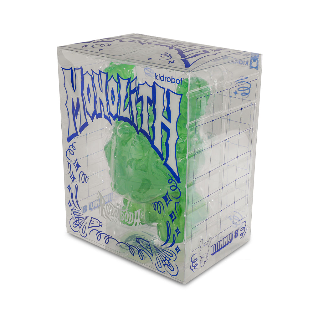 MONOLITH Dunny 8" Vinyl Art Figure by ROBOT SODA - Jade Edition (Limited Edition of 300)