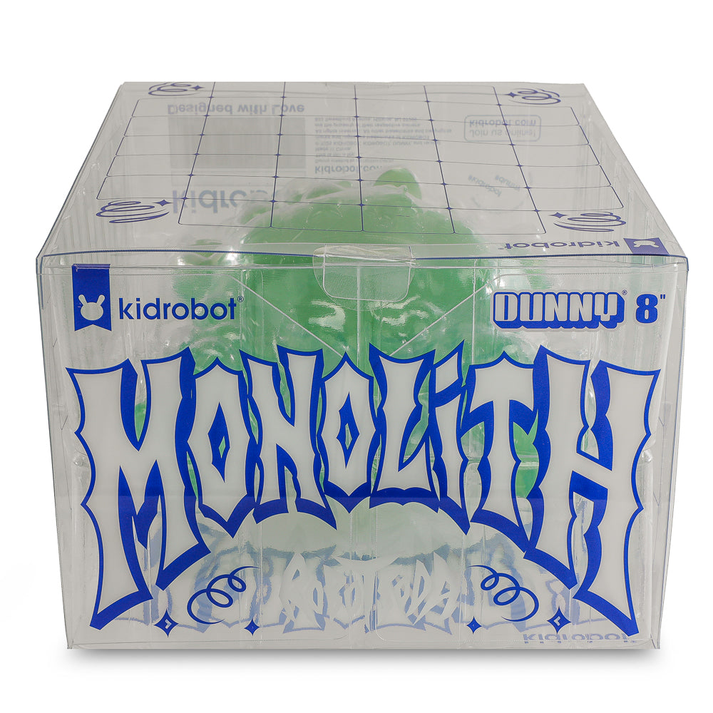 MONOLITH 8" Dunny Art Figures by ROBOT SODA - Complete Series Bundle - Jade, Onyx & Sangre Limited Editions