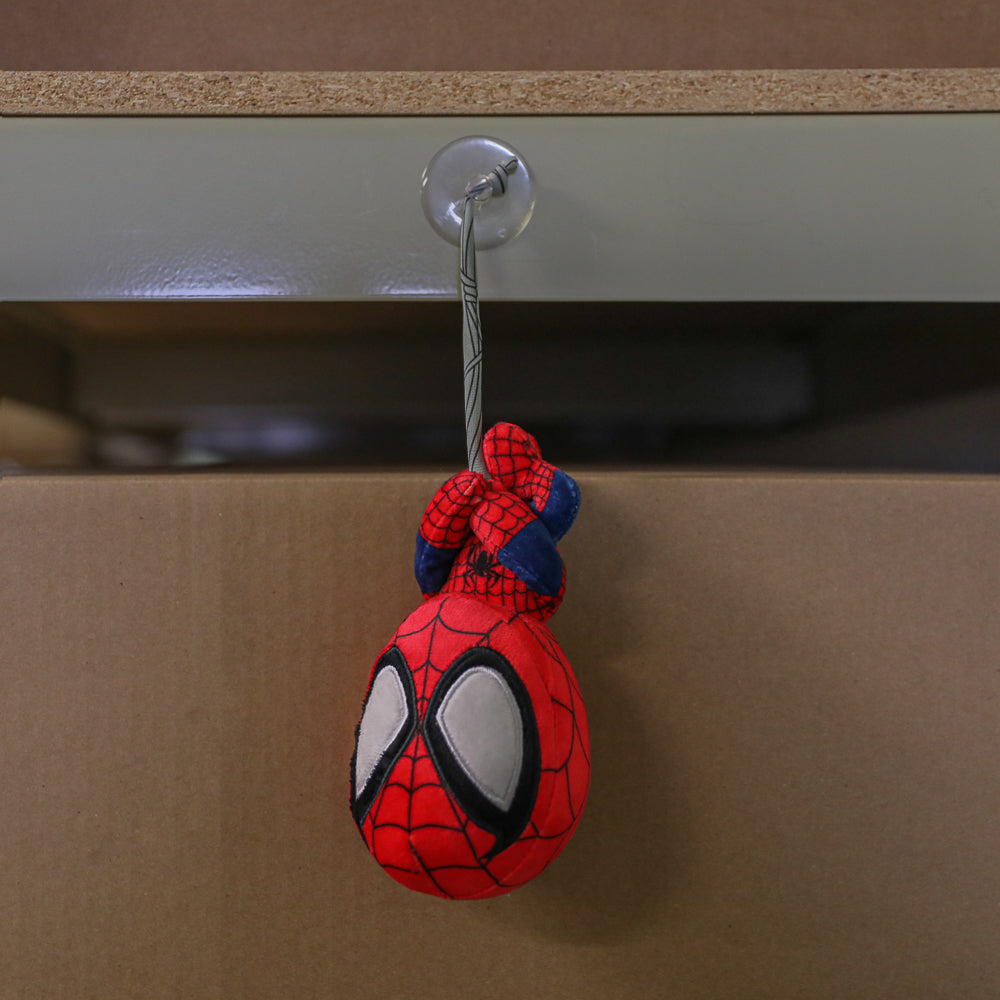 Upside-Down Spider-Man Phunny Plush Window Clinger