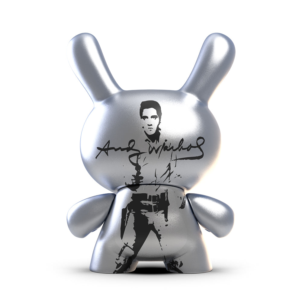 Andy Warhol 8” Masterpiece Flaming Star Elvis Dunny Art Figure - Limited Edition of 500