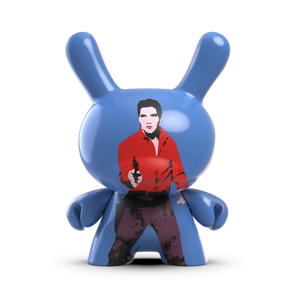 Andy Warhol 8” Masterpiece Flaming Star Elvis Dunny Art Figure - Limited Edition of 500