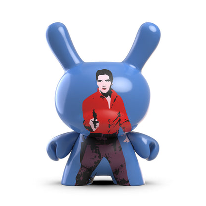 Andy Warhol 8” Masterpiece Flaming Star Elvis Dunny Art Figure - Limited Edition of 500
