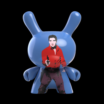 Andy Warhol 8” Masterpiece Flaming Star Elvis Dunny Art Figure - Limited Edition of 500