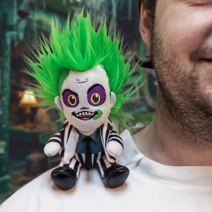 Beetlejuice in Striped Suit Plush Shoulder Phunny