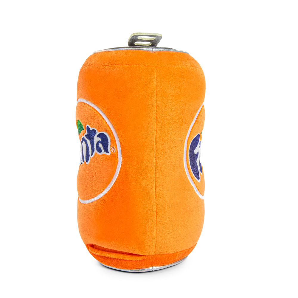 Yummy World & Fanta® 10” Fanta Orange Soda Can Plush with Sound