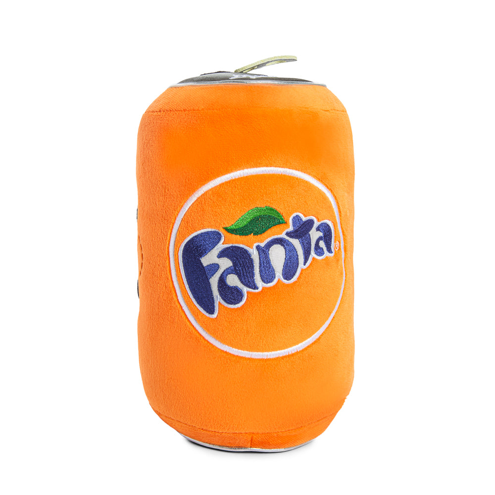 Yummy World & Fanta® 10” Fanta Orange Soda Can Plush with Sound