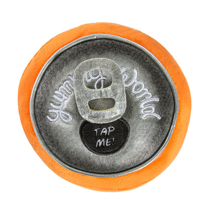 Yummy World & Fanta® 10” Fanta Orange Soda Can Plush with Sound