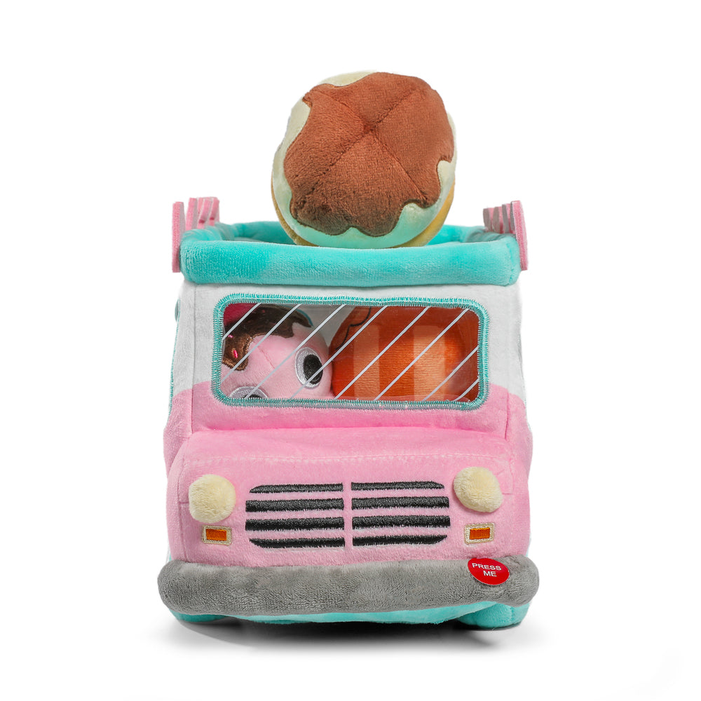 Yummy World Ice Cream Truck Interactive Plush with Sound