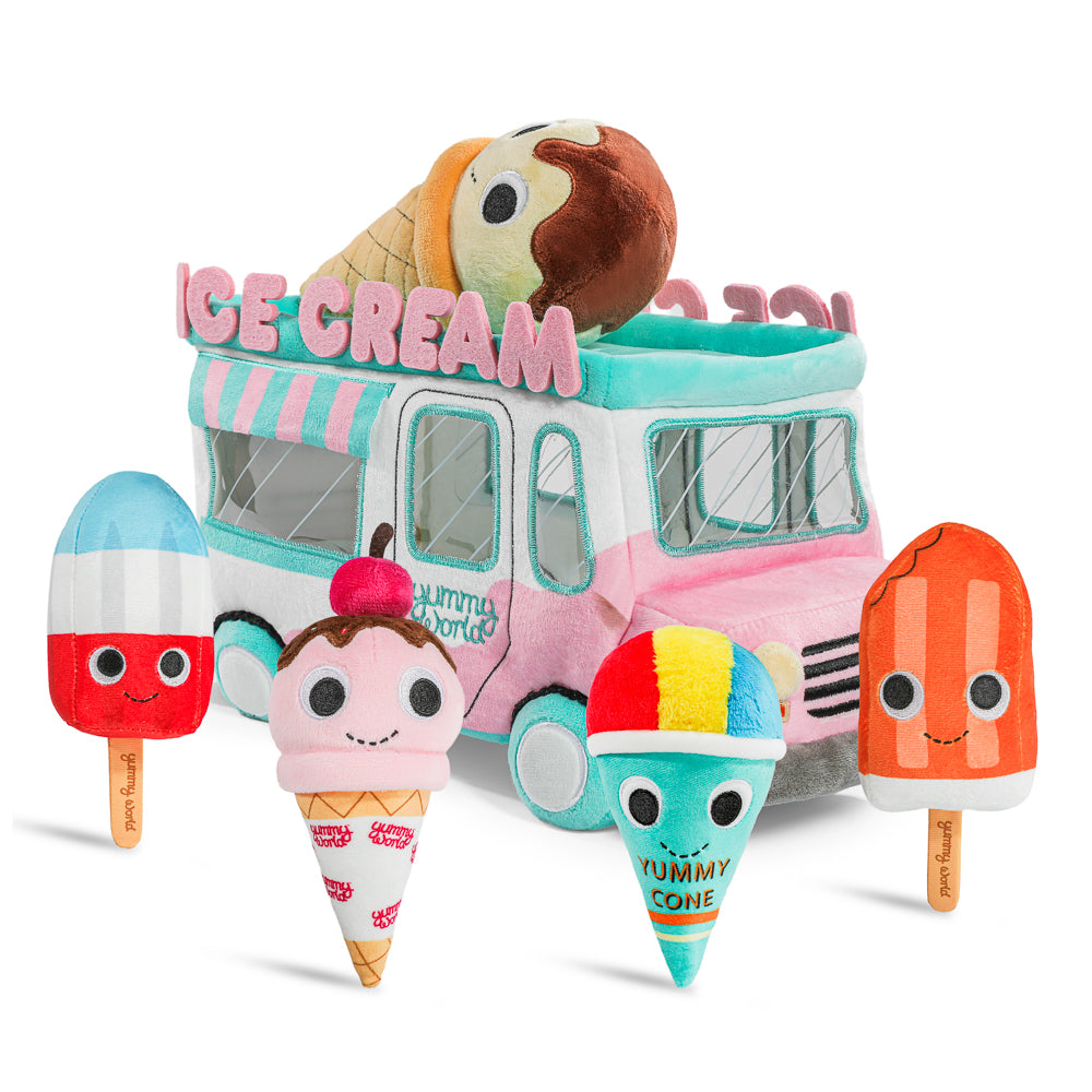 Yummy World Ice Cream Truck Interactive Plush with Sound