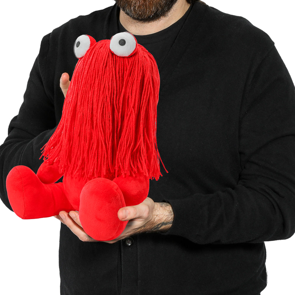 Don't Hug Me I'm Scared HugMe Plush with Shake Action Bundle 3-Pack (Green Duck, Red Guy & Yellow Guy)