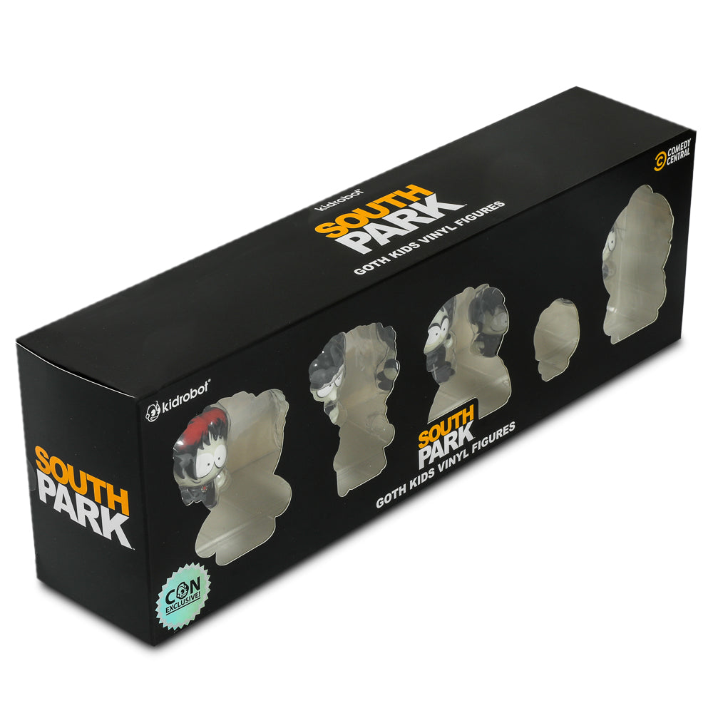 2024 CON EXCLUSIVE: South Park Goth Kids Glow-in-the-Dark Vinyl Mini Figures 5-Pack (Limited Edition of 500) - SOLD OUT