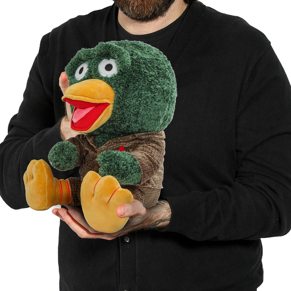 Don't Hug Me I'm Scared Green Duck HugMe Plush with Shake Action