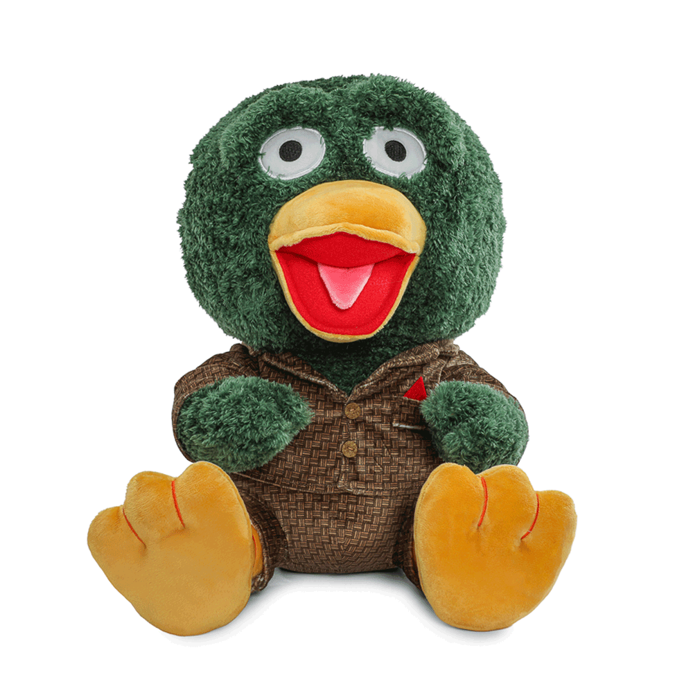 Don't Hug Me I'm Scared Green Duck HugMe Plush with Shake Action