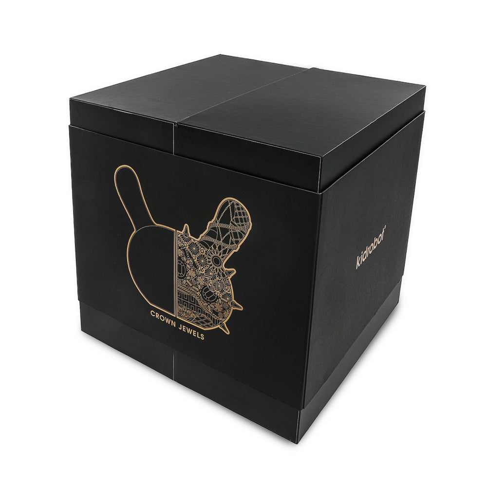 20th Anniversary Dunny Head 12" Art Figure - "Crown Jewels" by Tristan Eaton - Black & Gold Edition (Limited Edition of 300)