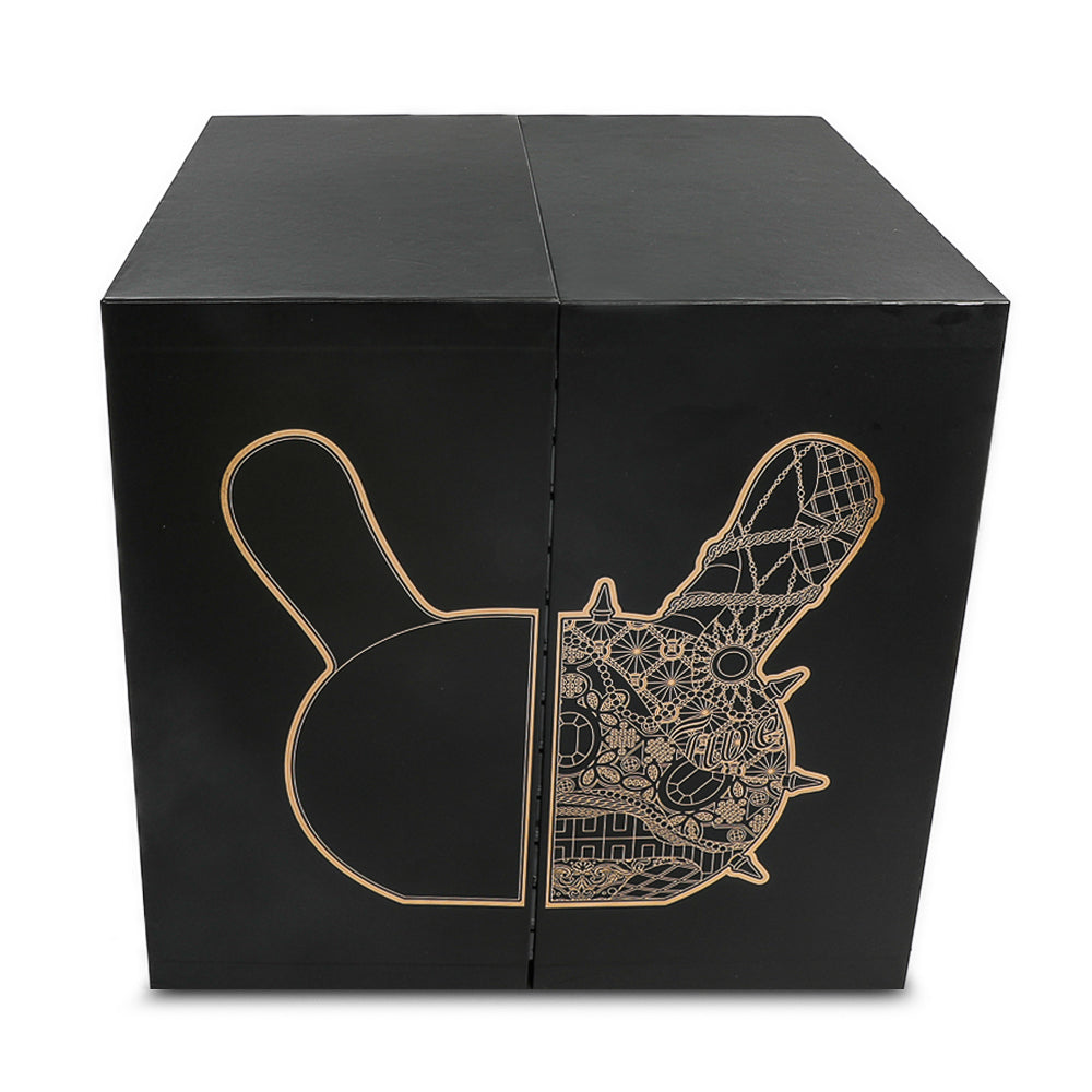 20th Anniversary Dunny Head 12" Art Figure - "Crown Jewels" by Tristan Eaton - Black & Gold Edition (Limited Edition of 300)