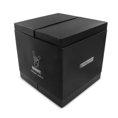 20th Anniversary Dunny Head 12" Art Figure - "Crown Jewels" by Tristan Eaton - White & Silver Edition (Limited Edition of 300)