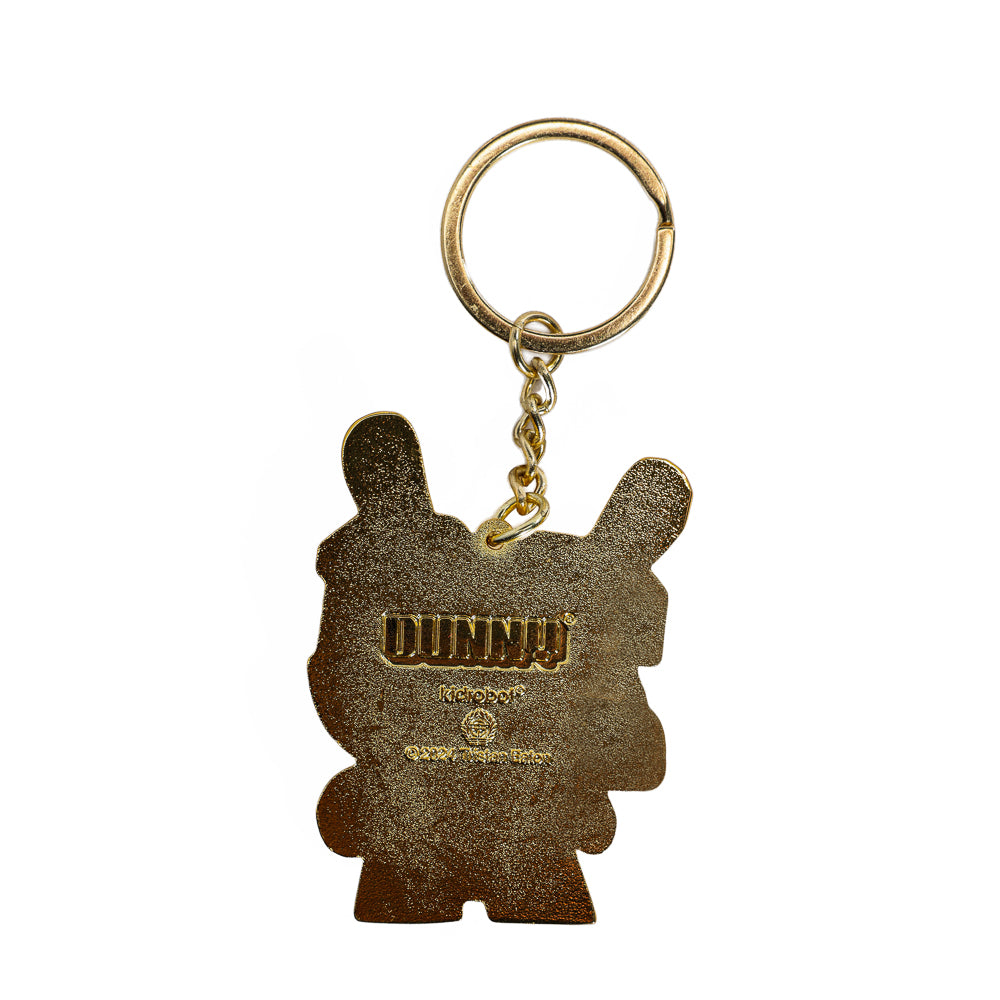 2024 CON EXCLUSIVE: 20th Anniversary Solid Metal Dunny Keychain - “Goldchrome” by Tristan Eaton (Limited Edition of 200)