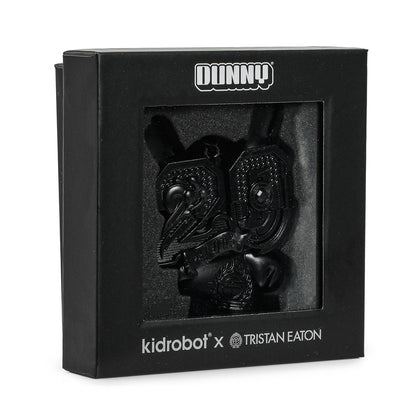 20th Anniversary Solid Metal Dunny Keychain - “Shock Black” by Tristan Eaton (Limited Edition of 200)