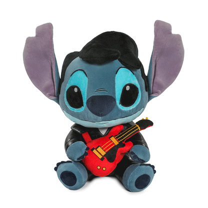 Disney Stitch - Singer Elvis HugMe Plush with Shake Action