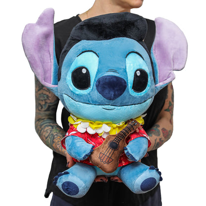 Disney Stitch - Hawaiian Elvis HugMe Plush with Shake Action