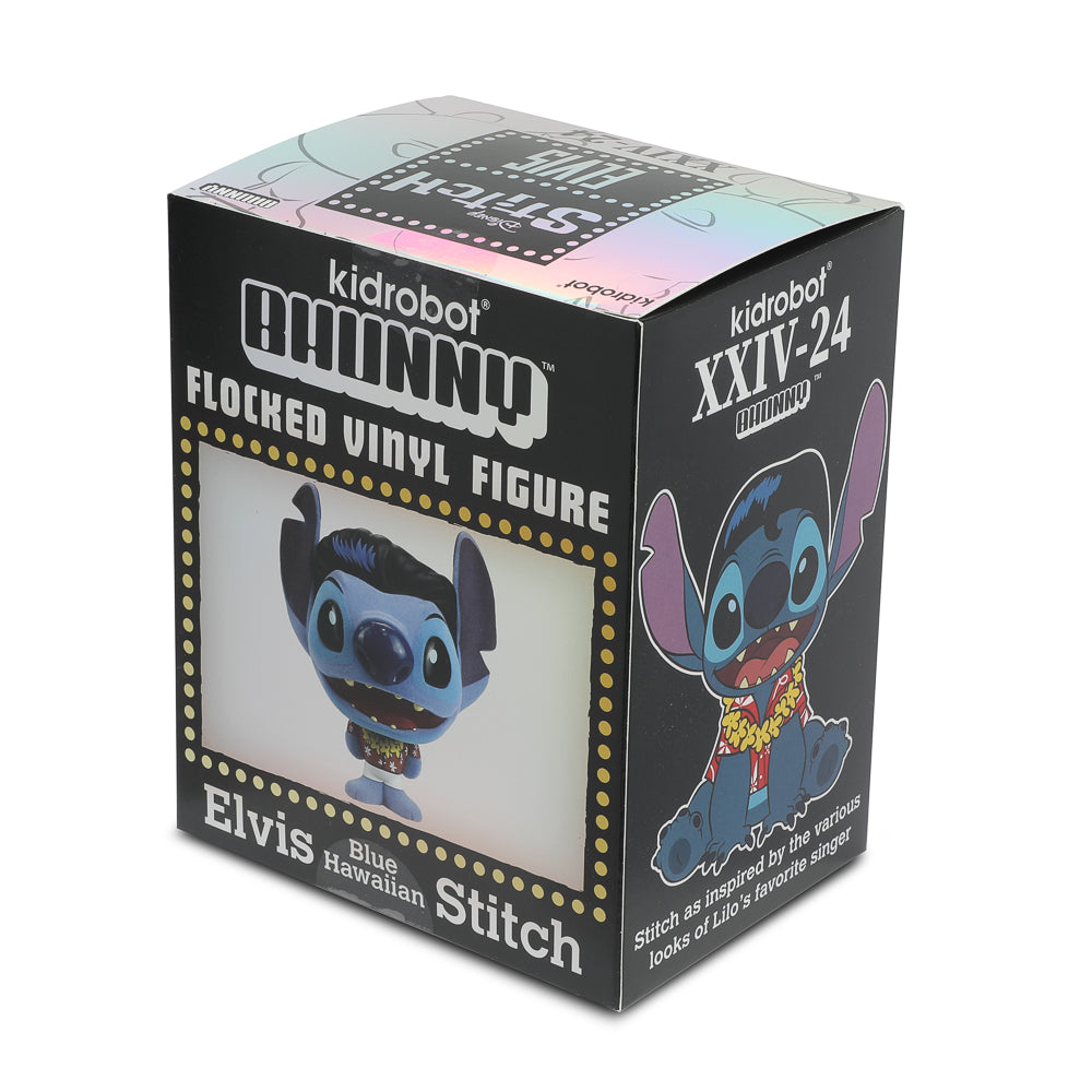 Disney Stitch - Hawaiian Elvis Bhunny 4” Flocked Vinyl Figure
