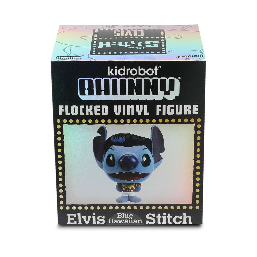 Disney Stitch - Hawaiian Elvis Bhunny 4” Flocked Vinyl Figure