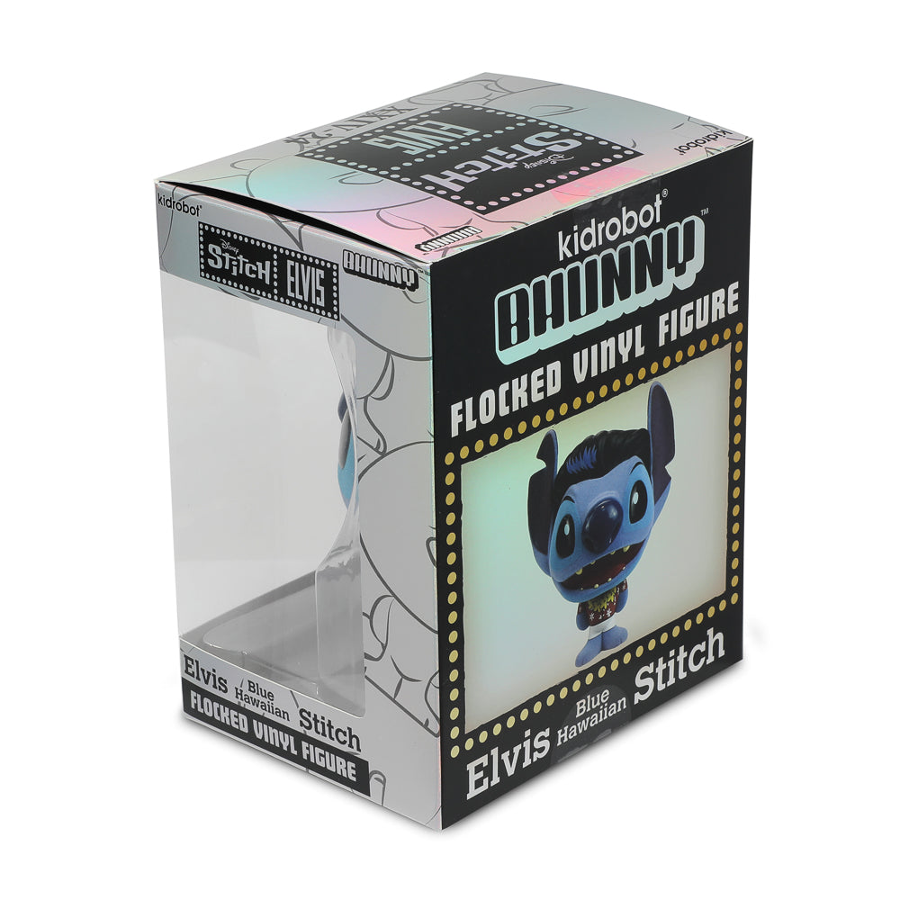 Disney Stitch - Hawaiian Elvis Bhunny 4” Flocked Vinyl Figure