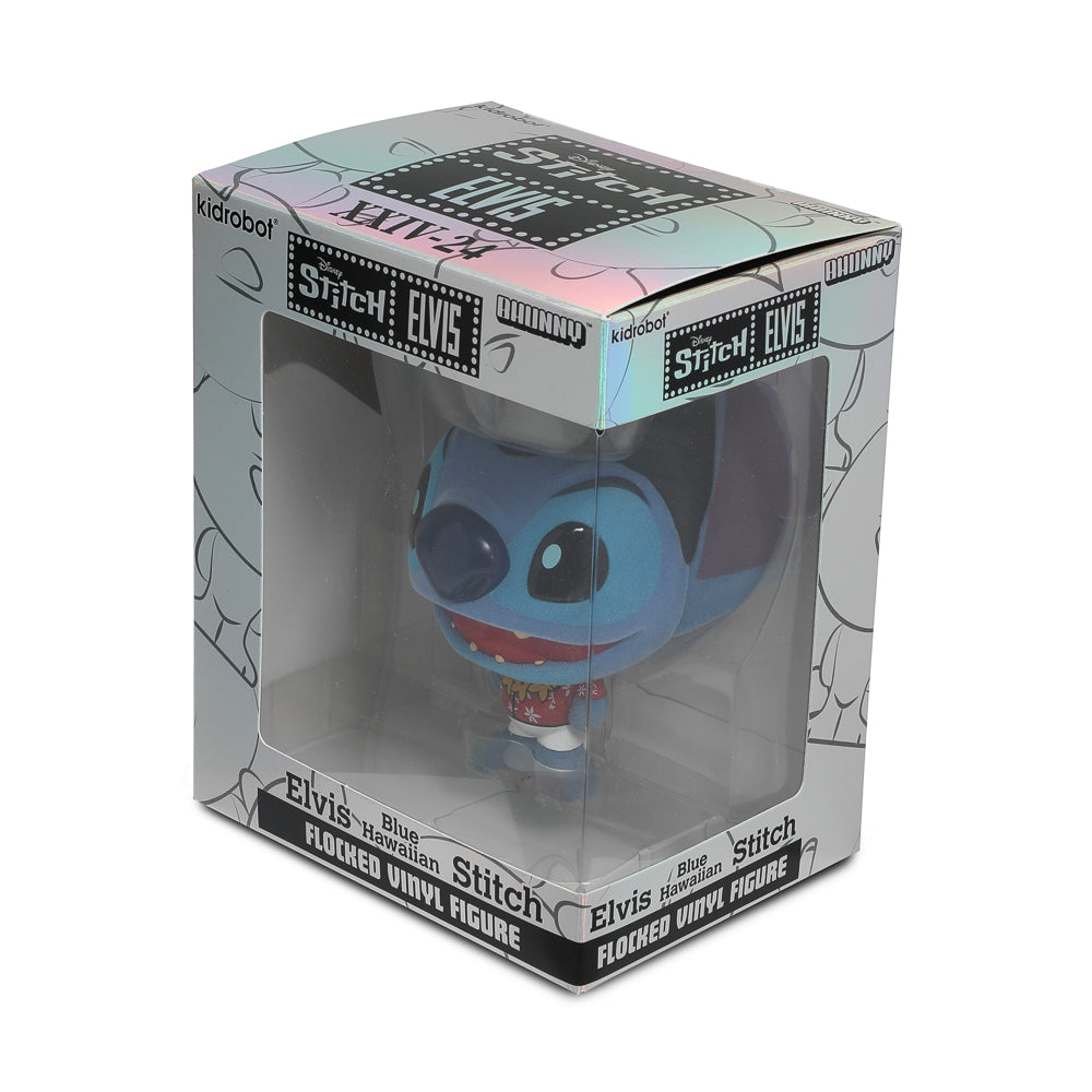Disney Stitch - Hawaiian Elvis Bhunny 4” Flocked Vinyl Figure