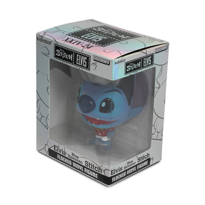 Disney Stitch - Hawaiian Elvis Bhunny 4” Flocked Vinyl Figure