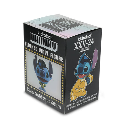 Disney Stitch - Gold Suit Elvis Bhunny 4” Flocked Vinyl Figure