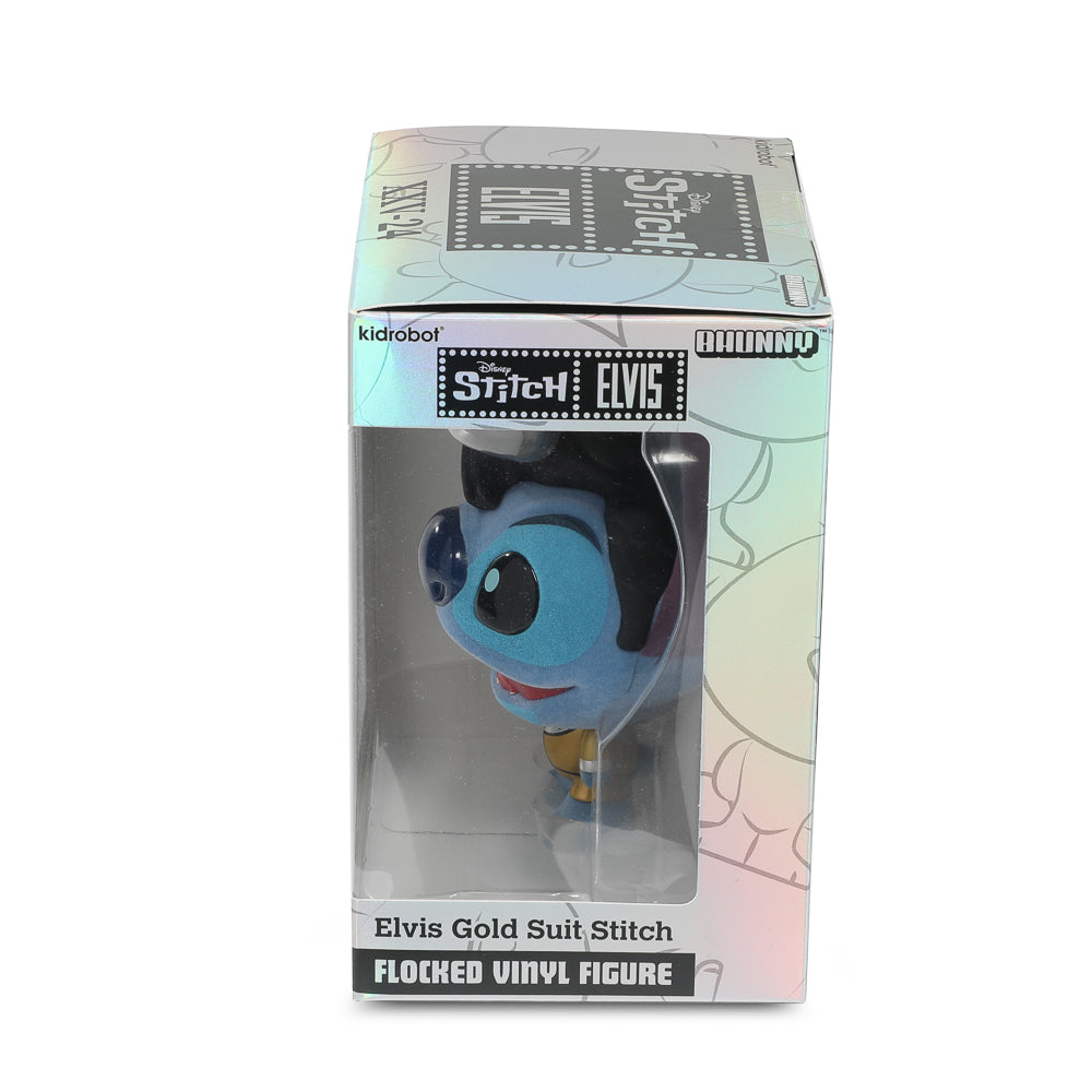 Disney Stitch - Gold Suit Elvis Bhunny 4” Flocked Vinyl Figure