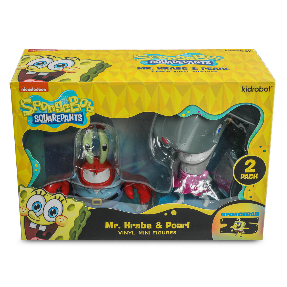 SpongeBob SquarePants - Mr. Krabs & Pearl Vinyl Mini Figure 2-Pack