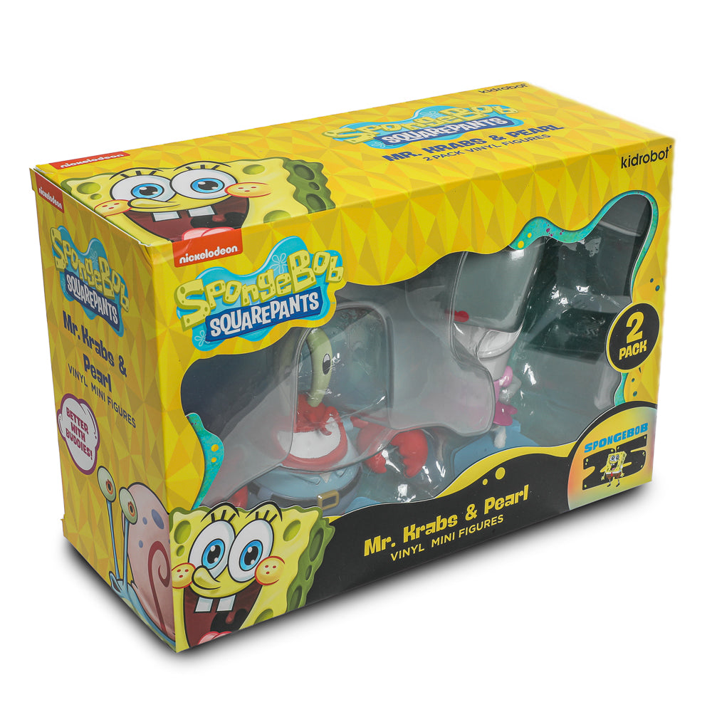 SpongeBob SquarePants - Mr. Krabs & Pearl Vinyl Mini Figure 2-Pack