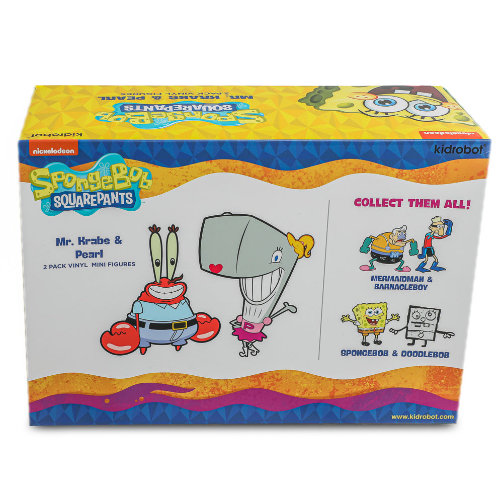SpongeBob SquarePants - Mr. Krabs & Pearl Vinyl Mini Figure 2-Pack