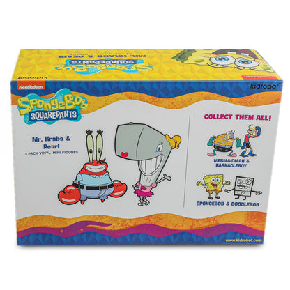 SpongeBob SquarePants - Mr. Krabs & Pearl Vinyl Mini Figure 2-Pack