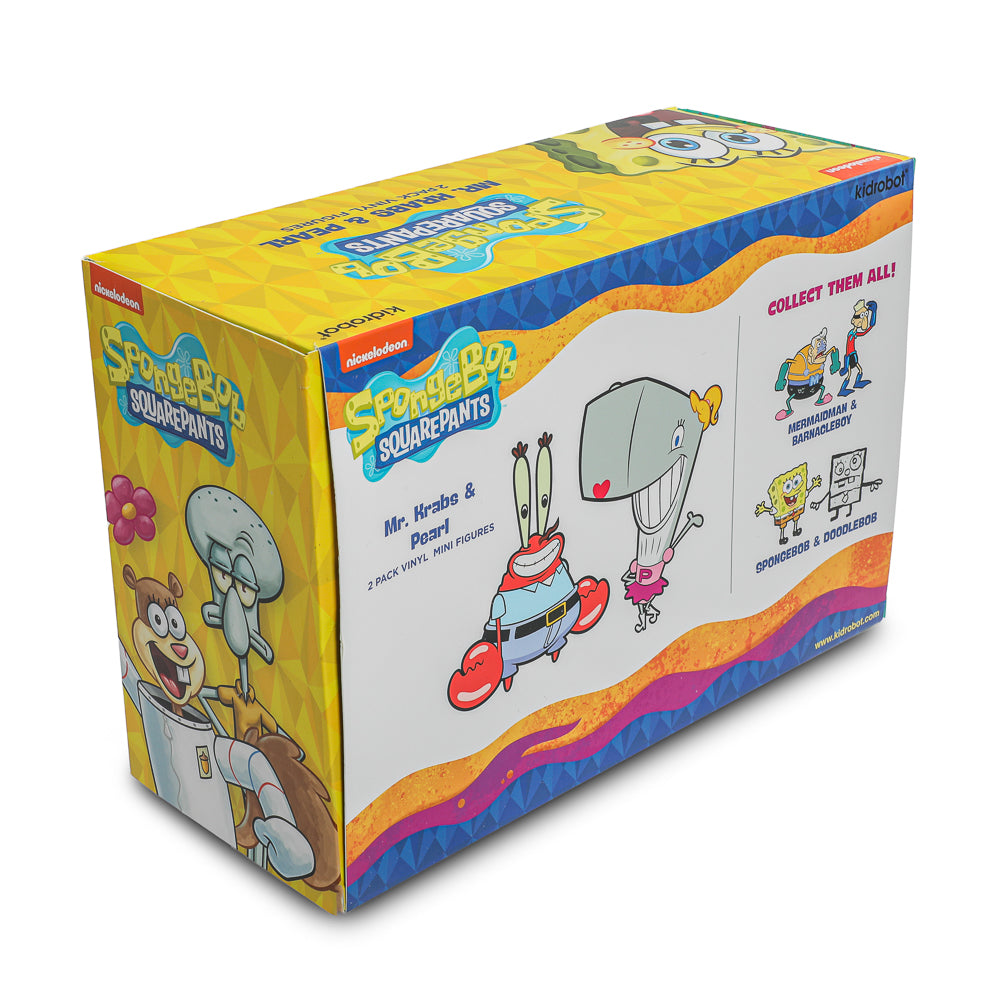 SpongeBob SquarePants - Mr. Krabs & Pearl Vinyl Mini Figure 2-Pack