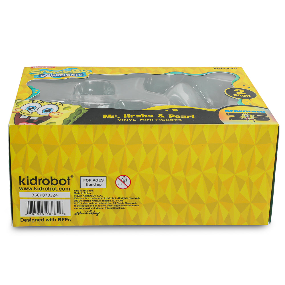 SpongeBob SquarePants - Mr. Krabs & Pearl Vinyl Mini Figure 2-Pack