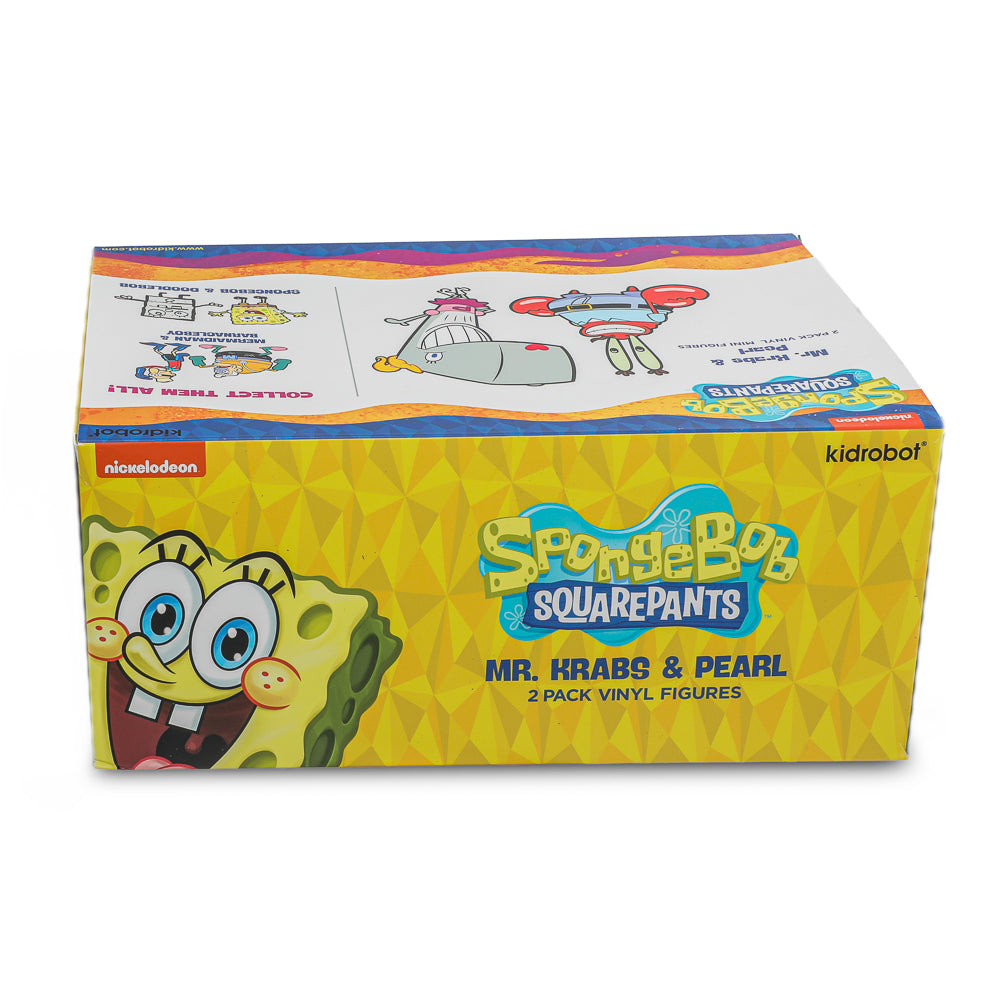 SpongeBob SquarePants - Mr. Krabs & Pearl Vinyl Mini Figure 2-Pack