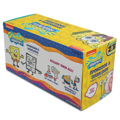 SpongeBob SquarePants - SpongeBob & DoodleBob Vinyl Mini Figure 2-Pack