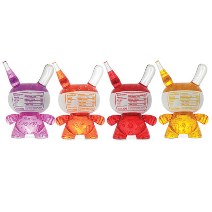 Kidrobot & Fanta® 3" Resin Dunny Art Figure 4-Pack