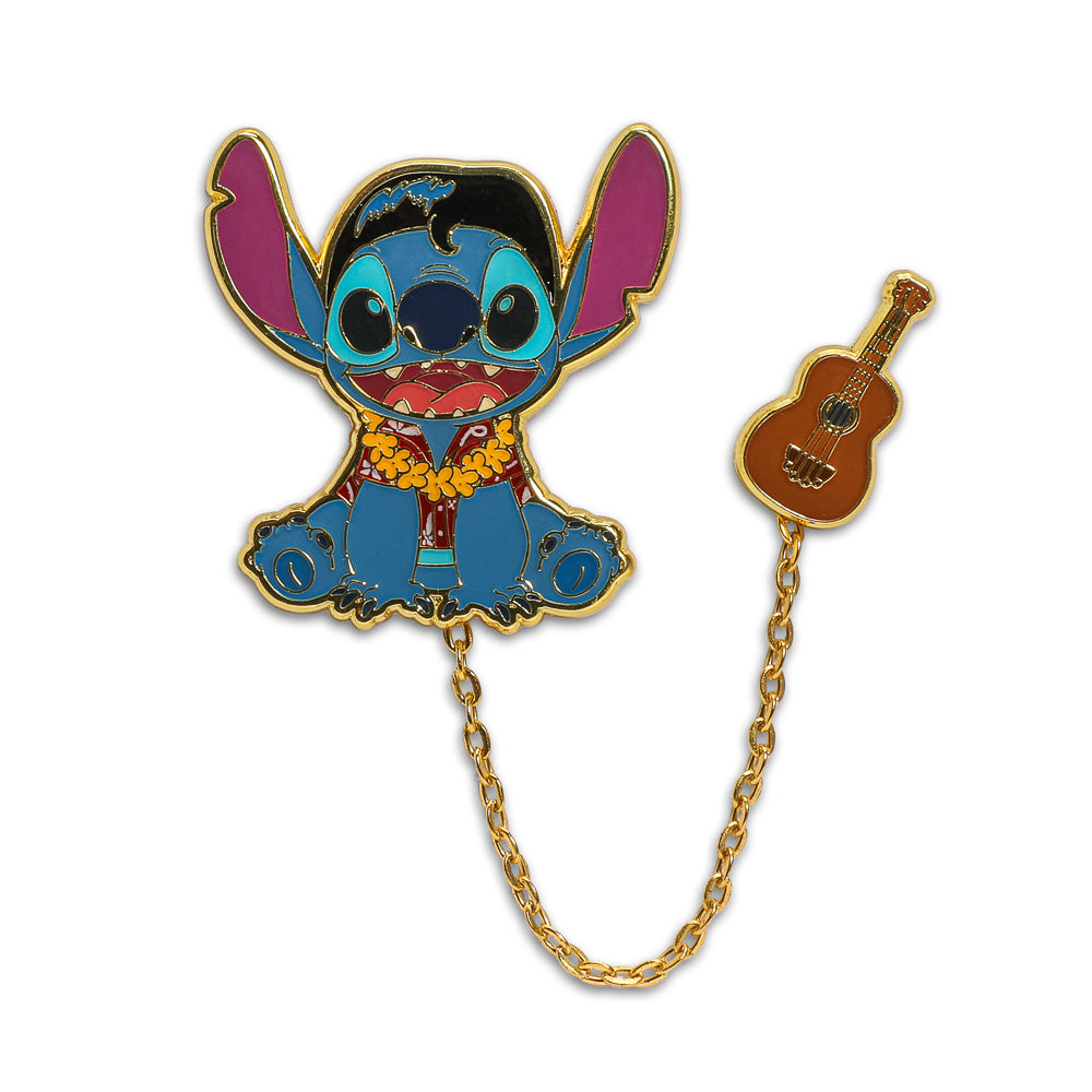 D23: Disney Stitch - Elvis Deluxe Pins & Lanyard Set