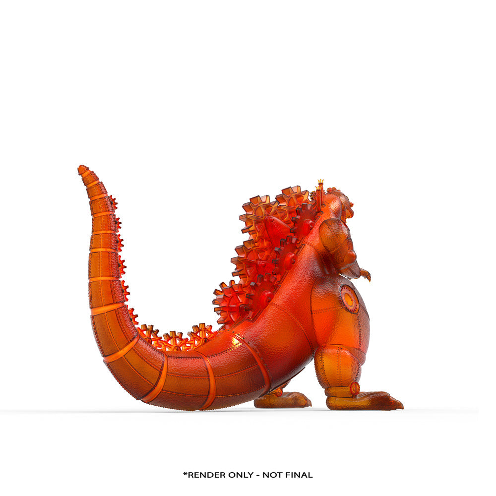 Godzilla x Doktor A - Godzilla Vinyl Art Figure - Burning Edition (PRE-ORDER)