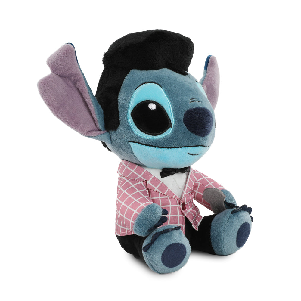 Disney Stitch - Pink-Checkered Elvis Phunny Plush