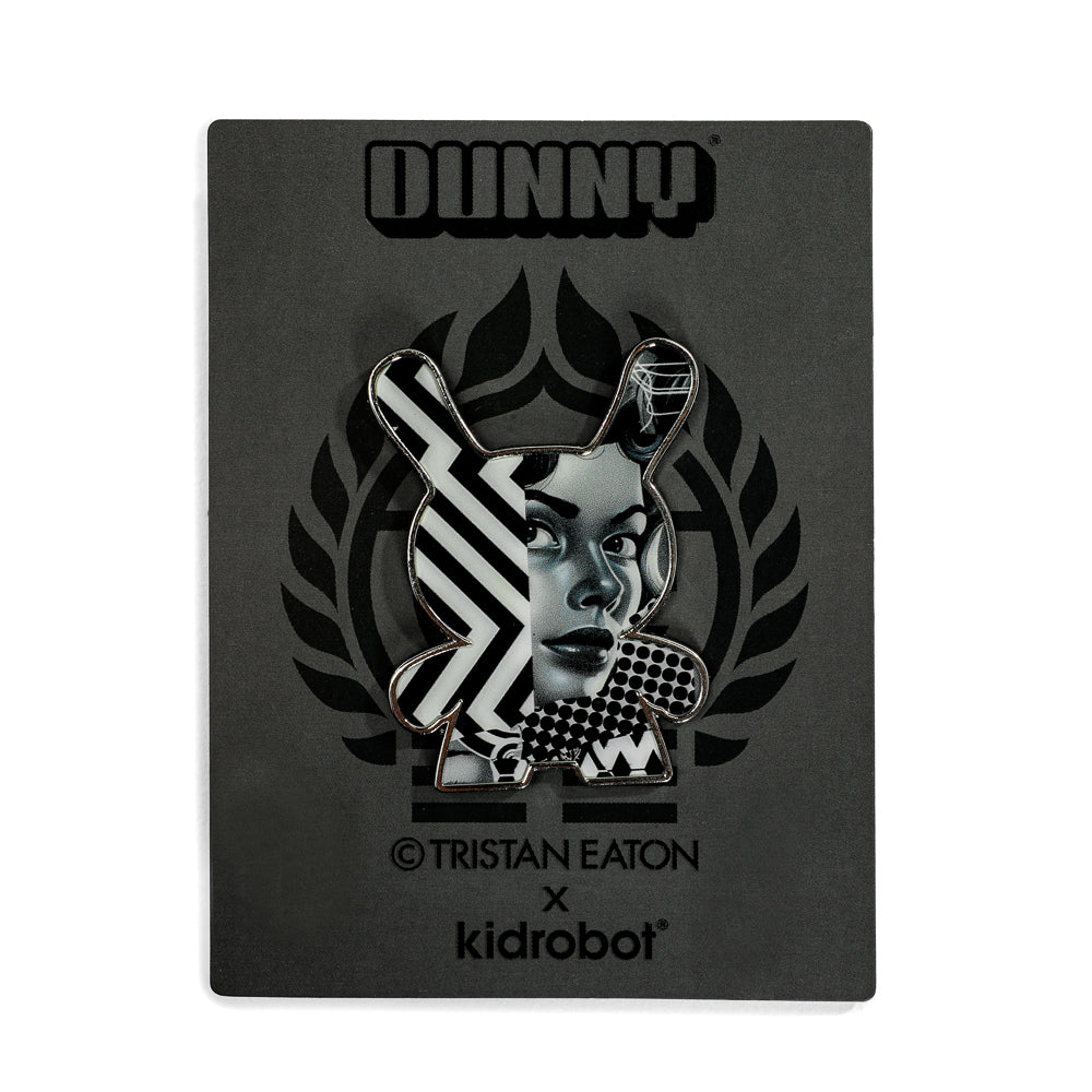 20th Anniversary Monochromic Dunny Pin by Tristan Eaton (Limited Edition of 500)
